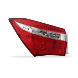 Lanterna Traseira Corolla 14 15 16 Canto Sem Led 1ª Linha Esquerdo Vermelho/bicolor