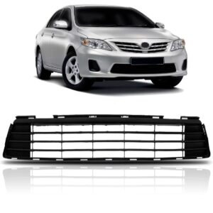 Grade Parachoque Toyota Corolla 2012 2013 Central 1a Linha Preto