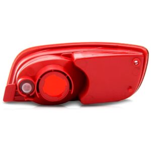 Lanterna Traseira Parachoque Santa Fé 06 07 08 A 10 Vermelha Lado Esquerdo