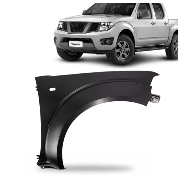Paralama Nissan Frontier 4x2 2008 A 2016 Com Furo Seta Lado Direito