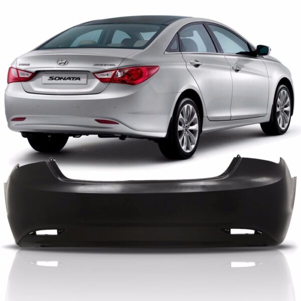 Parachoque Para Sonata 2011 A 2014 Traseiro 1a Linha