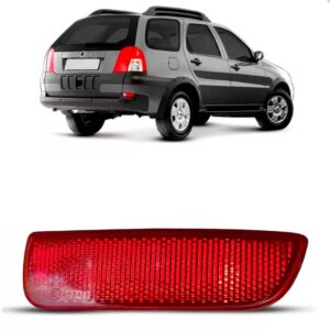 Refletor Parachoque Traseiro Palio Weekend 2004 2005 A 2008 Lado Direito