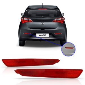 Refletor Parachoque Traseiro Hb20 Hatch 2016 A 2019 Lado Direito