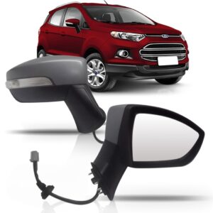 Retrovisor Ecosport 2013 2014 15 16 2017 Eletrico Com Pisca Lado Direito