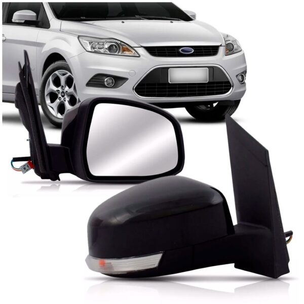 Retrovisor Eletrico Focus 2009 A 2013 C/seta E Aquecedor Ld
