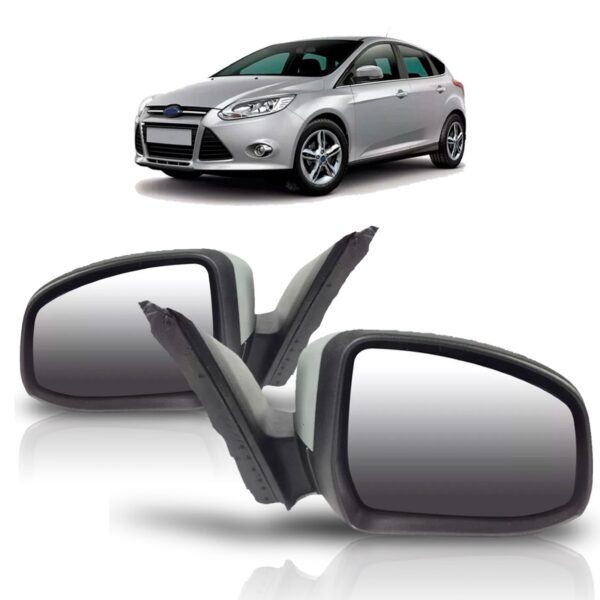 Retrovisor Focus 2014 A 2017 Eletrico C/pisca Primer Lado Esquerdo