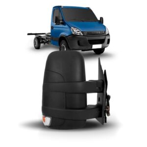 Retrovisor Fixo Curto Daily 2008 A 2020 Com Pisca Direito/passageiro