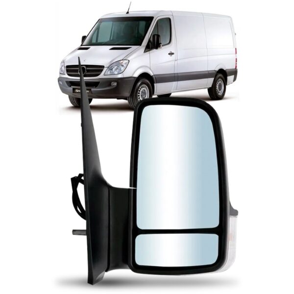 Retrovisor Sprinter 2012 A 2017 Braço Curto Elétrico Lado Direito