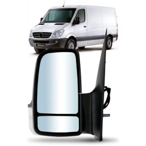 Retrovisor Sprinter 2012 A 2017 Braço Curto Elétrico Lado Esquerdo