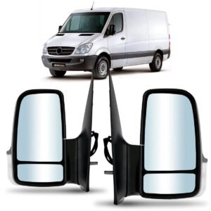 Retrovisor Sprinter 2012 A 2017 Braço Curto Elétrico Lado Esquerdo
