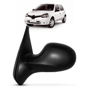 Retrovisor Symbol 2009 2010 2011 2012 Com Capa Texturizada Lado Esquerdo
