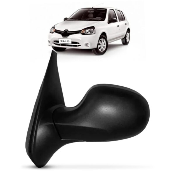 Retrovisor Symbol 2009 2010 2011 2012 Com Capa Texturizada Lado Esquerdo