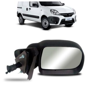 Retrovisor Kangoo 1997 1998 1999 2000 2001 2002 C/ Controle Lado Direito