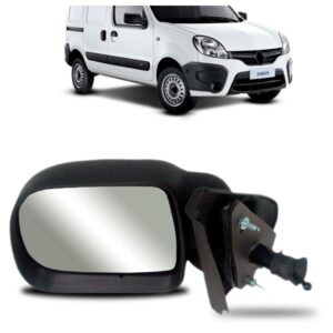 Retrovisor Kangoo 1997 1998 1999 2000 2001 2002  C/ Controle Lado Esquerdo