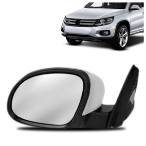 Retrovisor Tiguan 09 10 11 A 14 Elétrico Retrátil Com Pisca Lado Esquerdo
