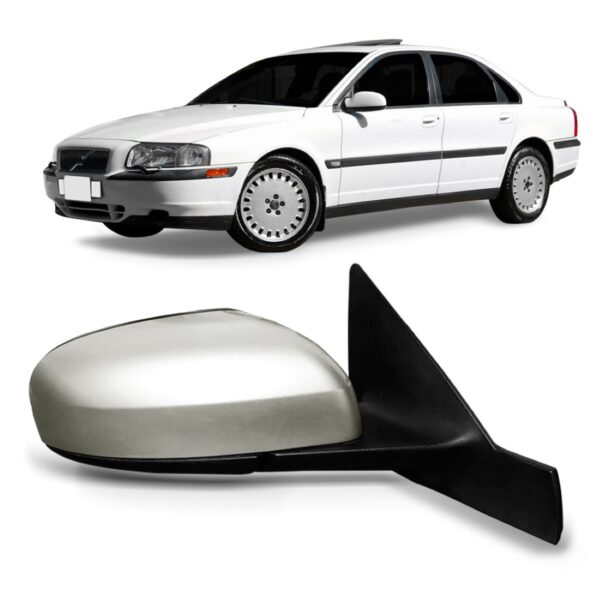 Retrovisor Para Volvo S80 T6 99 A 03 Eletrico Termico Lado Direito