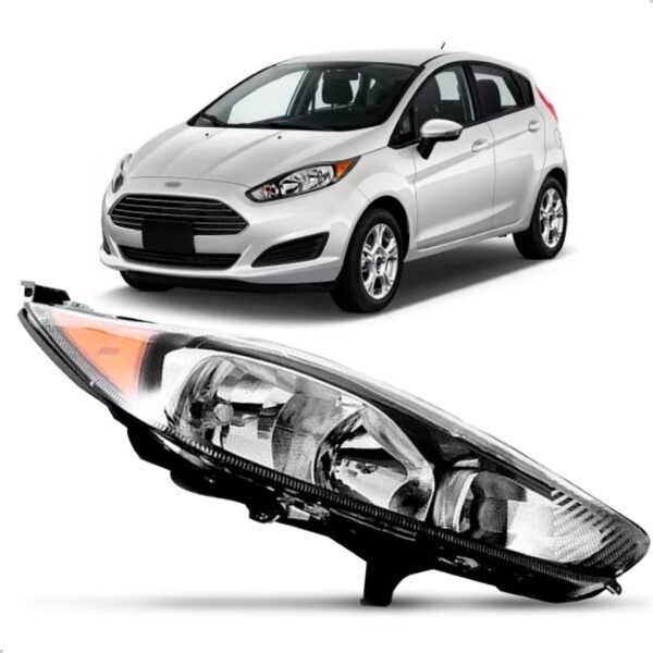 Farol Fiesta 2014 2015 2016 Fume Pisca Ambar 1ª Linha - Direito/passageiro