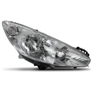 Farol Peugeot 308 2012 A 2015 Manual Com Soquete 1ª Linha Esquerdo/motorista