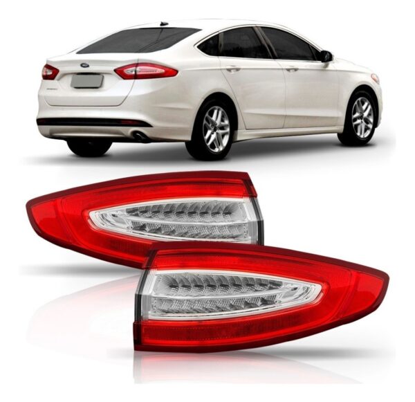 Lanterna Traseira Ford Fusion 2014 2015 2016 Led Canto. Lado Direito