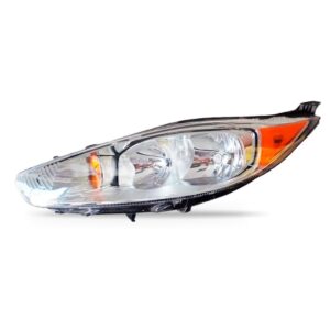 Farol New Fiesta Mexicano 13 14 15 16 Cromado Seta Âmbar Lado Esquerdo