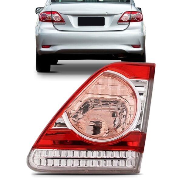 Lanterna Traseira Para Toyota Corolla 2012 2013 Ré Rosa Lado Direito