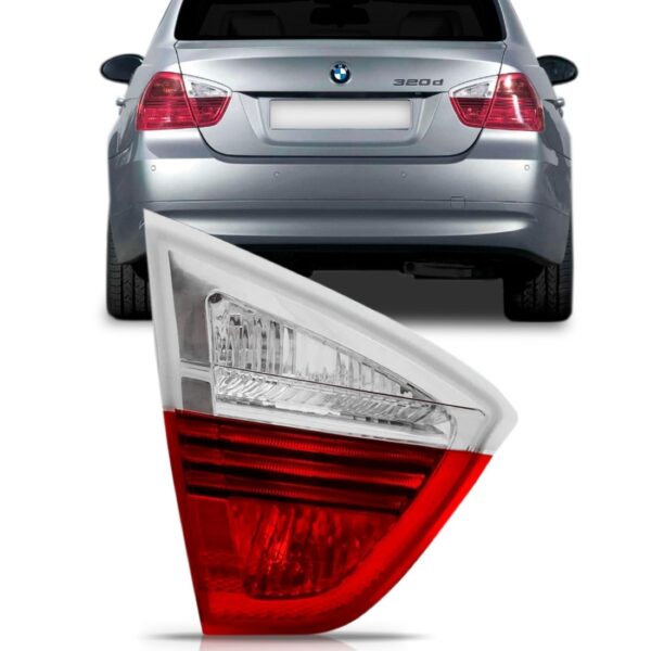 Lanterna Traseira Bmw Série 3 E90 2006 2007 2008 Tampa Lado Esquerdo