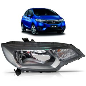 Farol Honda Fit 2014 2015 2016 Manual 1ª Linha Direito/passageiro