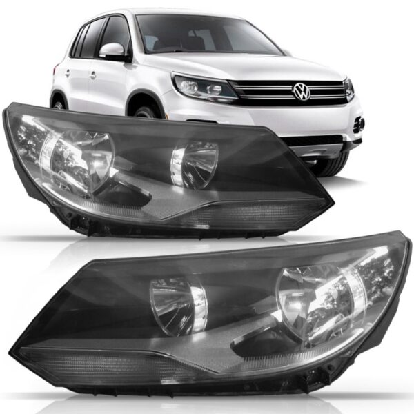 Farol Tiguan 2012 2013 2014 2015 Sem Led Esquerdo