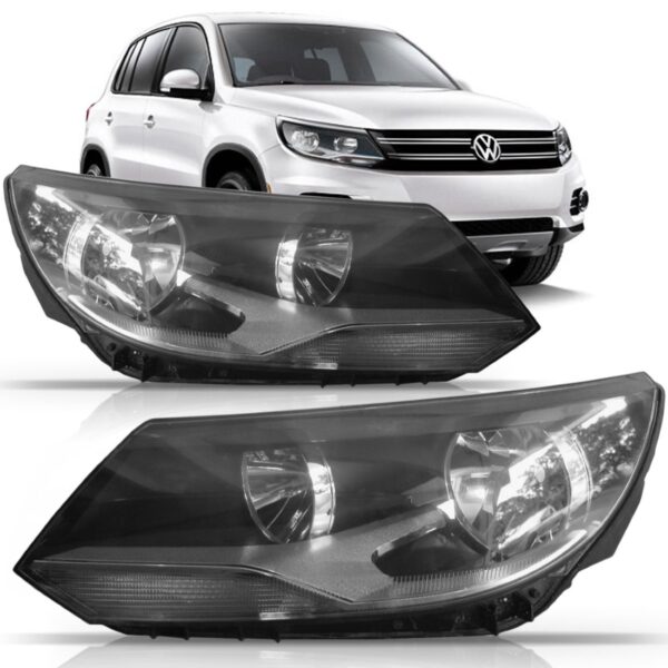 Farol Tiguan 2012 2013 2014 2015 Sem Led  Direito Direito