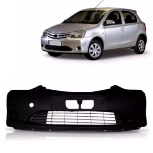 Parachoque Etios 2013/2016 Sem Auxiliar 1a Linha Preto
