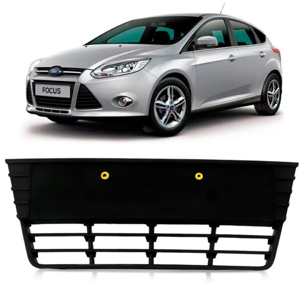 Grade Central Parachoque Para Focus 2014 A 2016 1a Linha