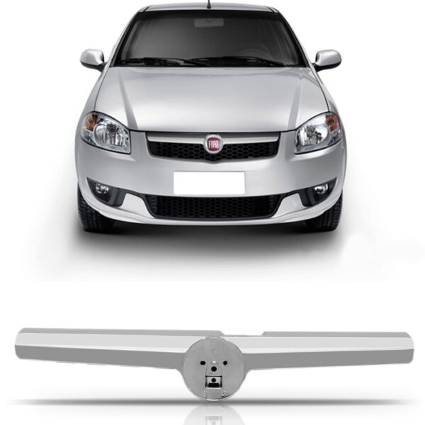 Moldura Da Grade Cromado Siena 2012 2013 2014 2015  2016