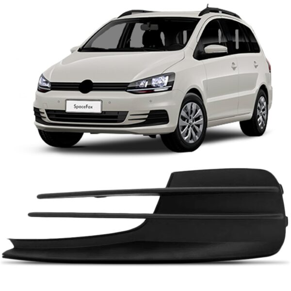 Moldura Milha Auxiliar Fox 2015 A 2017 S/furo