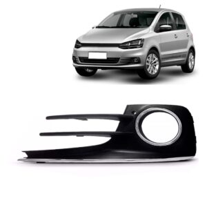 Moldura Milha Fox 2015 A 2017 C/furo Friso Cromado Oferta Lado Esquerdo