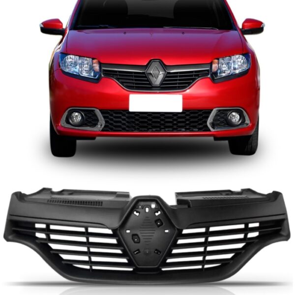 Grade Sandero Stepway 2015 A 2019 Logan 2014 A 2019 Preto Preto