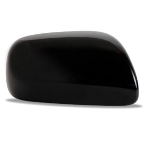 Capa Retrovisor Corolla 2008 A 2012 S/ Furo Preto Liso Lado Direito