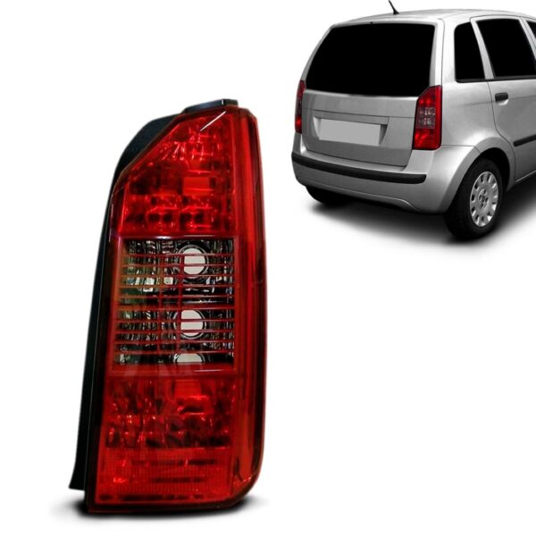 Lanterna Traseira Idea 2004 2005 2006 2007 Grade Vermelha Lado Direito