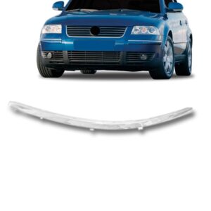 Aplique Cromado Parachoque Passat 2001 2002 2003 2004 2005 Lado Direito