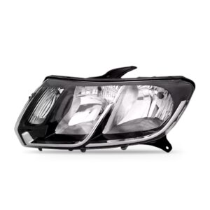 Farol Sandero 15 16 17 Logan 2014 15 16 17 Cromado 1ª Linha Esquerdo/motorista