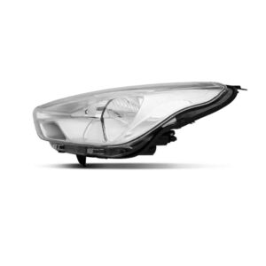 Farol Ka 2015 2016 2017 2018 Manual Cromado 1ª Linha - Esquerdo/motorista