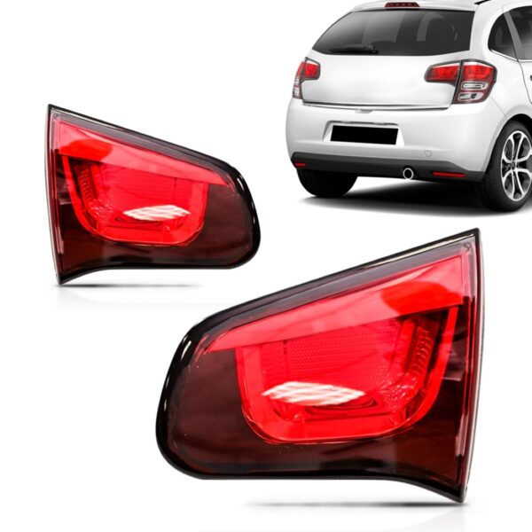 Sinaleira Traseira C3 2013 2014 2015 2016 Tampa Lado Direito