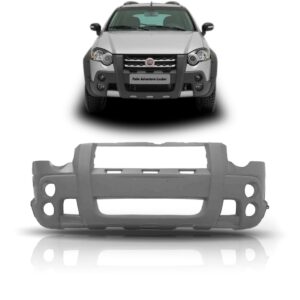 Parachoque Dianteiro Strada Locker 2009 A 2013 1a Linha Cinza