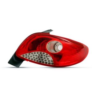 Lanterna Traseira Peugeot 207 2011 A 2012 Hatch Ré Branca Lado Esquerdo