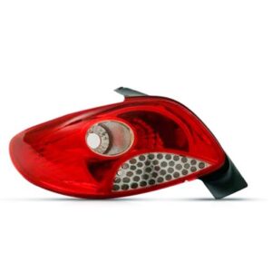 Lanterna Traseira Peugeot 207 2011 A 2012 Hatch Ré Branca Lado Direito