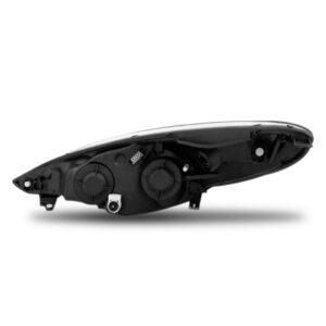 Farol Peugeot 207 09 10 11 2012 2013 Manual Cromado 1ª Linha - Direito/passageiro