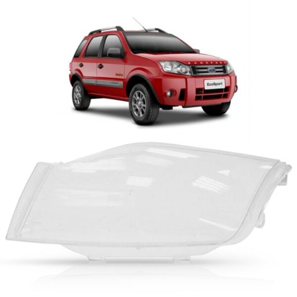 Lente Farol Ecosport 2008 A 2012 Lado Esquerdo