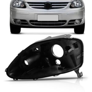 Carcaça Farol Fox 04 05 06 07 08 09 Simples Lado Esquerdo