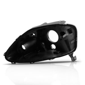 Carcaça Farol Dianteiro Vw Fox 04 05 06 07 08 09 Simples Direito