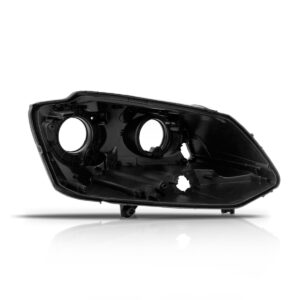 Carcaça Farol Dianteiro Fox 2010 11 12 13 2014 Duplo. Lado Esquerdo