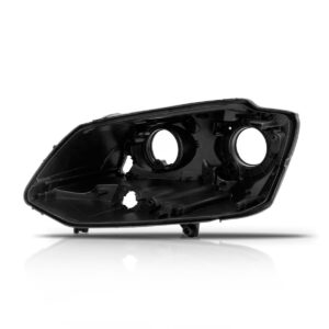 Carcaça Farol Dianteiro Fox 2010 11 12 13 2014 Duplo. Lado Esquerdo